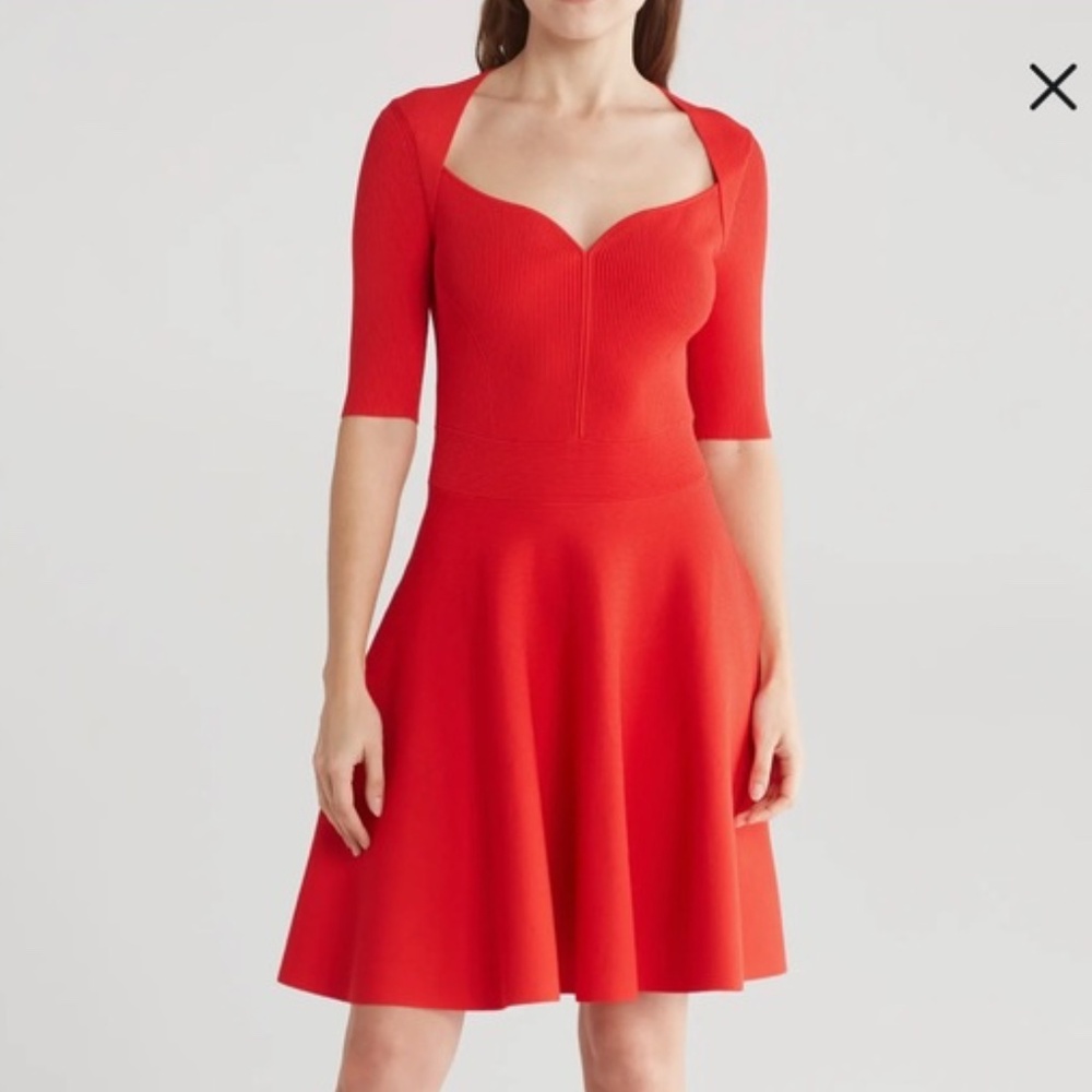NWT Ted Baker London Milly Sweetheart Sweater Dress Size 3 (fits like US 8)